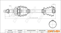 DR!VE+ DP2110.10.0325 Antriebswelle