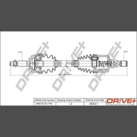 DR!VE+ DP2110.10.1776 Antriebswelle