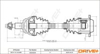 DR!VE+ DP2110.10.0058 Antriebswelle