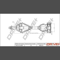 DR!VE+ DP2110.10.0872 Antriebswelle