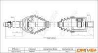 DR!VE+ DP2110.10.0475 Antriebswelle