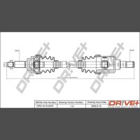 DR!VE+ DP2110.10.0472 Antriebswelle
