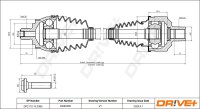 DR!VE+ DP2110.10.0385 Antriebswelle