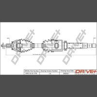 DR!VE+ DP2110.10.1779 Antriebswelle
