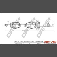 DR!VE+ DP2110.10.1791 Antriebswelle