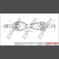 DR!VE+ DP2110.10.1747 Antriebswelle