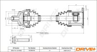 DR!VE+ DP2110.10.0032 Antriebswelle