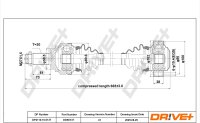 DR!VE+ DP2110.10.0137 Antriebswelle
