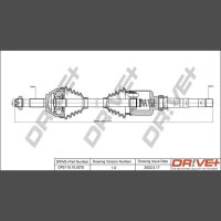 DR!VE+ DP2110.10.0275 Antriebswelle
