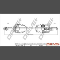 DR!VE+ DP2110.10.1739 Antriebswelle