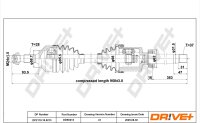 DR!VE+ DP2110.10.0213 Antriebswelle