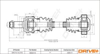 DR!VE+ DP2110.10.0118 Antriebswelle