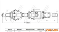DR!VE+ DP2110.10.0361 Antriebswelle