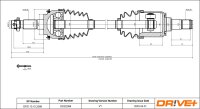 DR!VE+ DP2110.10.2088 Antriebswelle