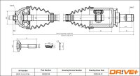 DR!VE+ DP2110.10.2139 Antriebswelle