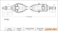 DR!VE+ DP2110.10.2188 Antriebswelle