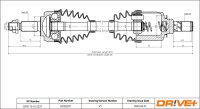 DR!VE+ DP2110.10.2237 Antriebswelle