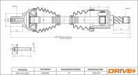 DR!VE+ DP2110.10.2263 Antriebswelle