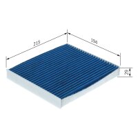BOSCH 0 986 628 623 Filter, Innenraumluft
