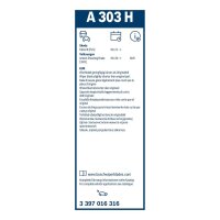 BOSCH 3 397 016 316 Wischblatt