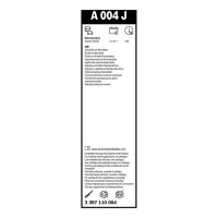 BOSCH 3 397 110 004 Wischblatt