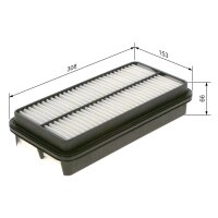 BOSCH F 026 400 315 Luftfilter