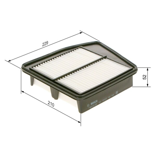 BOSCH F 026 400 328 Luftfilter