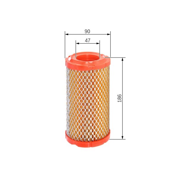 BOSCH F 026 400 371 Luftfilter