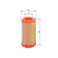 BOSCH F 026 400 371 Luftfilter