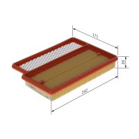 BOSCH F 026 400 466 Luftfilter