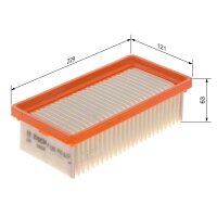 BOSCH F 026 400 607 Luftfilter