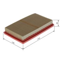 BOSCH F 026 400 706 Luftfilter