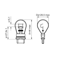 BOSCH 1 987 302 273 Glühlampe, Blinkleuchte