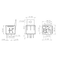 BOSCH 0 986 AH0 250 Relais, Arbeitsstrom