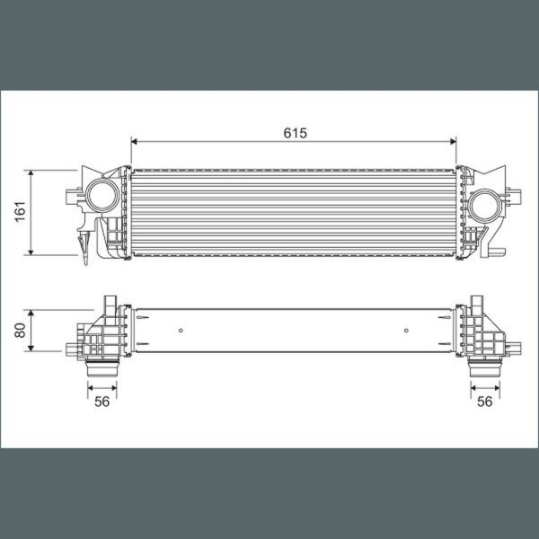 VALEO 822930 Ladeluftkühler
