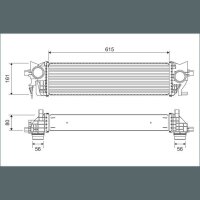 VALEO 822930 Ladeluftkühler