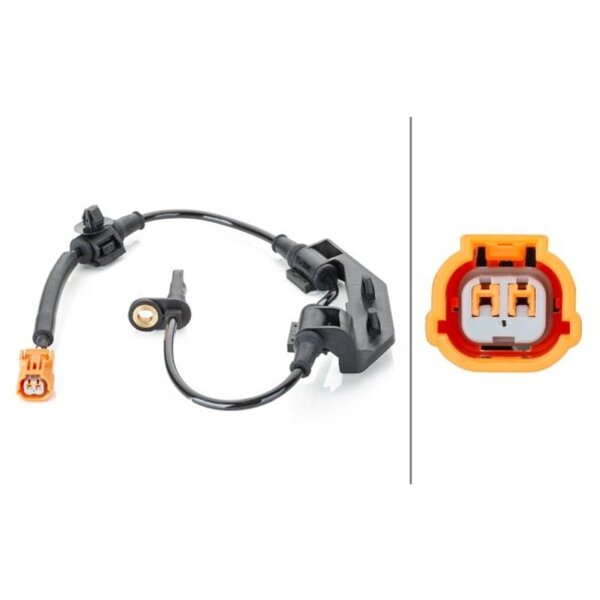 HELLA 6PU 230 040-091 Sensor, Raddrehzahl