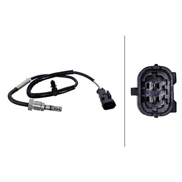 HELLA 6PT 010 376-291 Sensor, Abgastemperatur