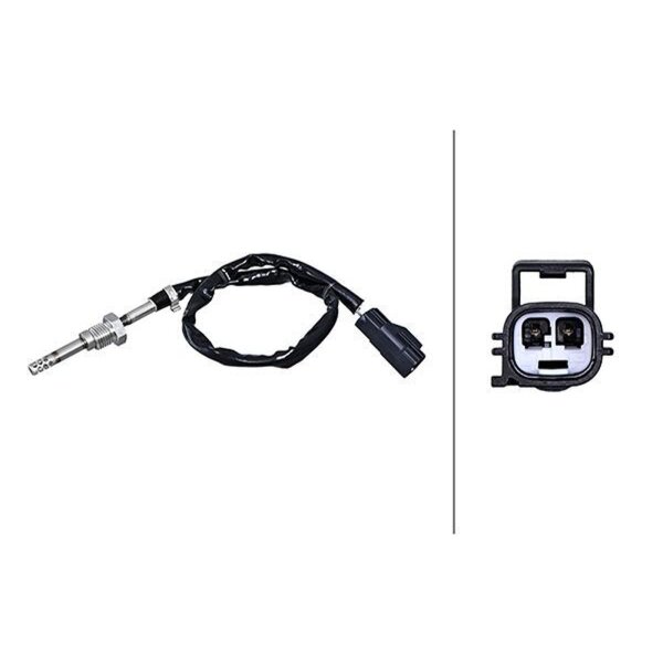 HELLA 6PT 010 376-401 Sensor, Abgastemperatur