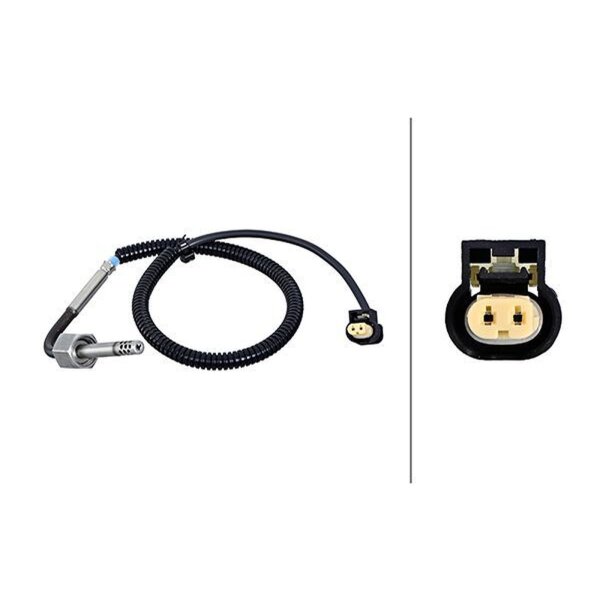 HELLA 6PT 010 376-431 Sensor, Abgastemperatur