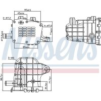 NISSENS 989481 Kühler, Abgasrückführung