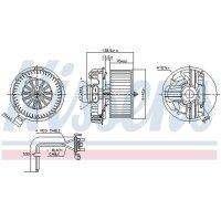 NISSENS 87385 Innenraumgebläse