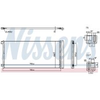 NISSENS 940948 Kondensator, Klimaanlage