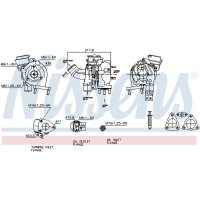 NISSENS 93083 Lader, Aufladung