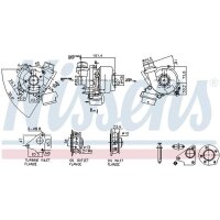 NISSENS 93448 Lader, Aufladung