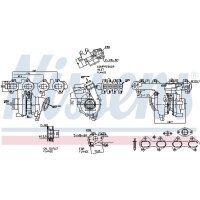 NISSENS 93487 Lader, Aufladung