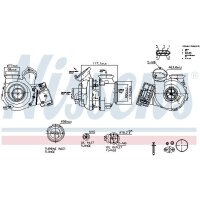 NISSENS 93503 Lader, Aufladung