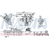 NISSENS 93505 Lader, Aufladung