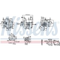 NISSENS 93544 Lader, Aufladung