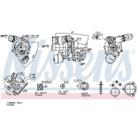 NISSENS 93557 Lader, Aufladung